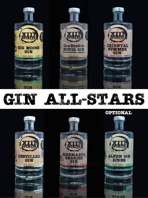 Gin All-Stars - Unsere Gins als Set