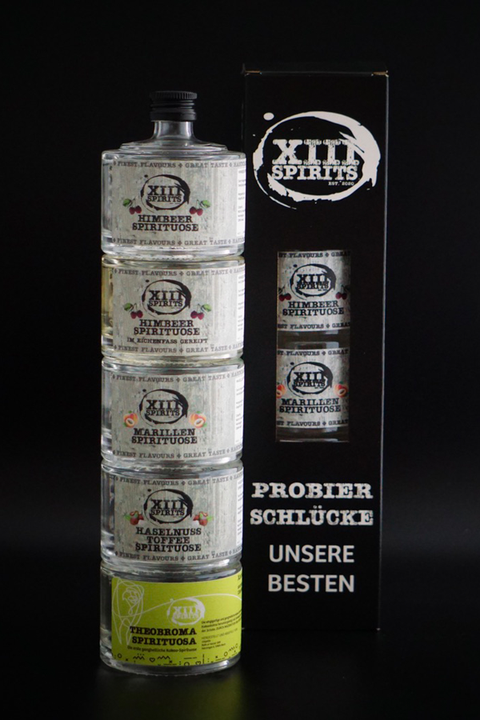 Spirituosen Probierpaket "Unsere Besten" (5 x 4cl)